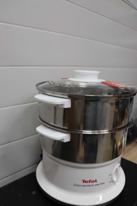 Уред за готвене на пара Tefal VC145130, 900W, 6 л, 60-минутен таймер