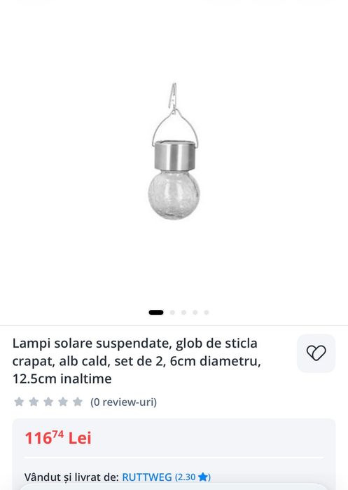 Lămpi solare grădină exterior