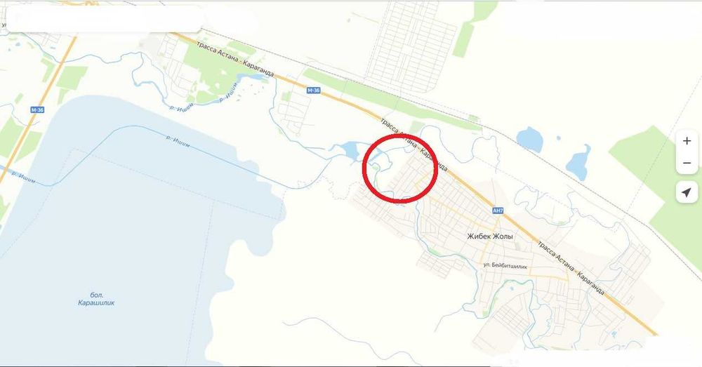 Участок ИЖС в Жибек Жолы