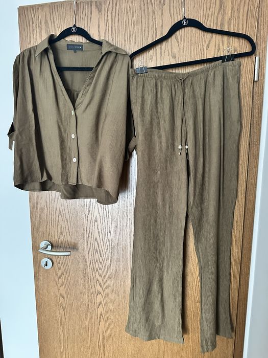 Set Zara top + pantaloni