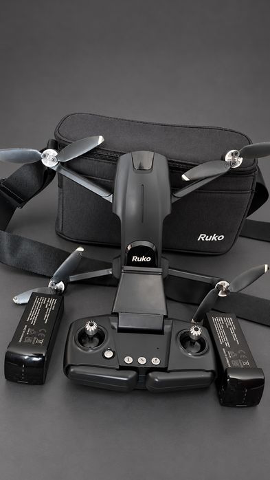 Dronă Ruko F11 Mini cu 2 baterii, telecomandă, geantă și cutie