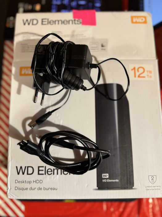 Hard extern WD Elements 12TB