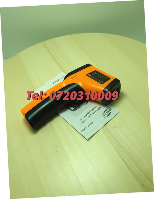 Termometru Industrial Profesional 50 380c Uni Galbennegru