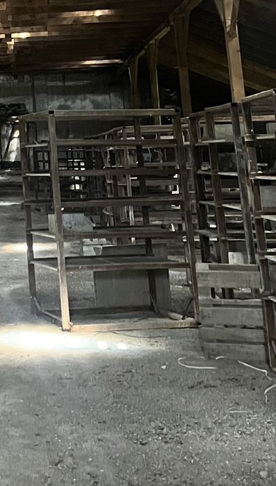 стеллажи для пескоблоков и брусчатки