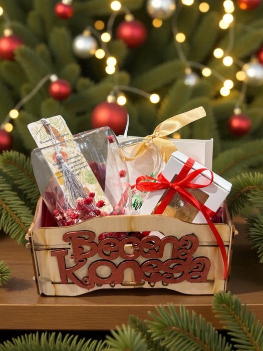 Коледна подаръчна кошница “Хармония”