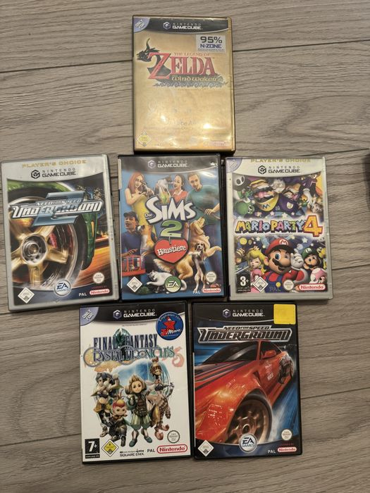 Colectie jocuri nintendo Gamecube