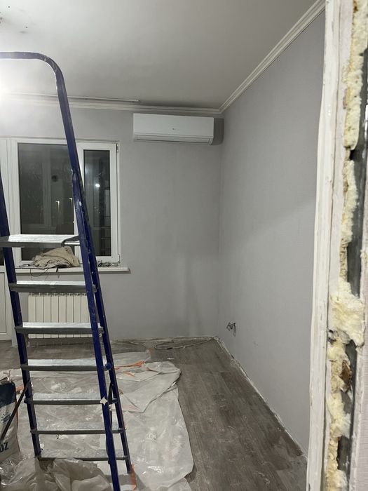 Поклейка обоев, эмульсия, левкас, голтели