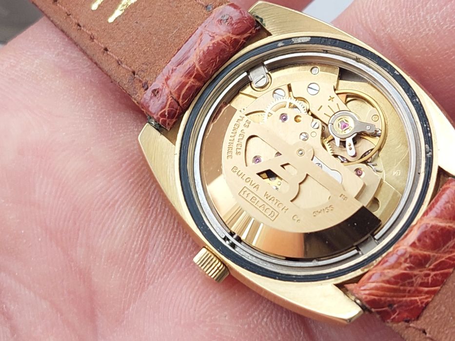 Ceas Bulova automatic functional cal. 11 BLACD cu 23 rubine colectie