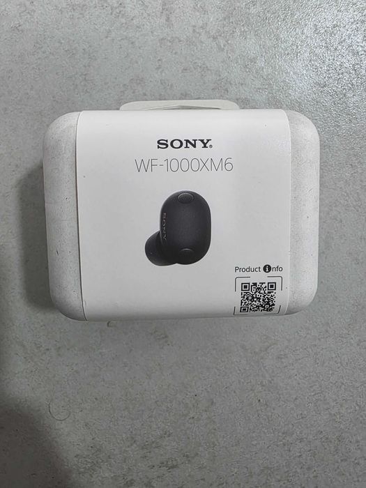 Casti Audio In-Ear Sony WF-1000XM6B, True Wireless, Bluetooth, Noise cancelling