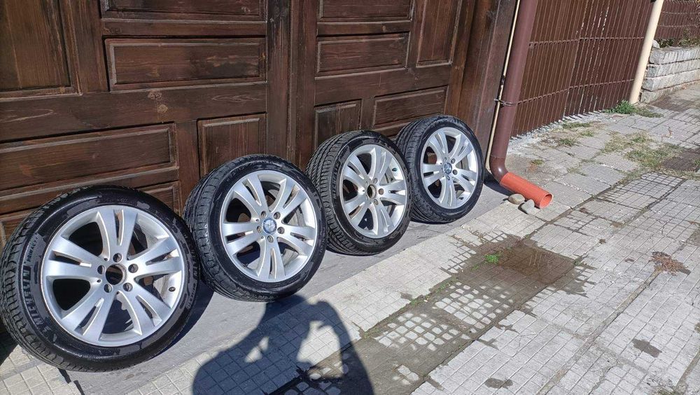 продавам гуми мишелин със лети джанти