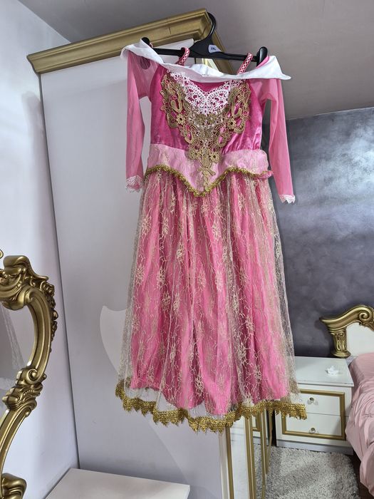 Rochie/rochita fete  roz Printesa Aurora Disney/ petreceri serbari