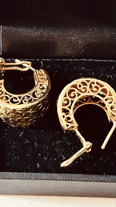 Серьги золотые 750 пробы