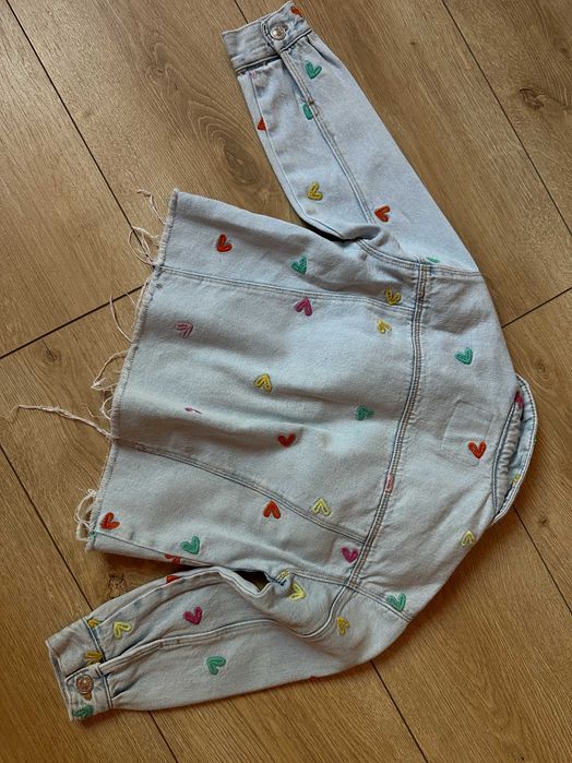 Комплект дънково яке, къси панталони ZARA, размер 104 + ПОДАРЪК