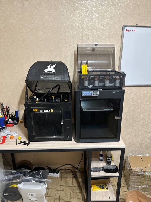 Bambu pab p1s, flying bear ghost 6