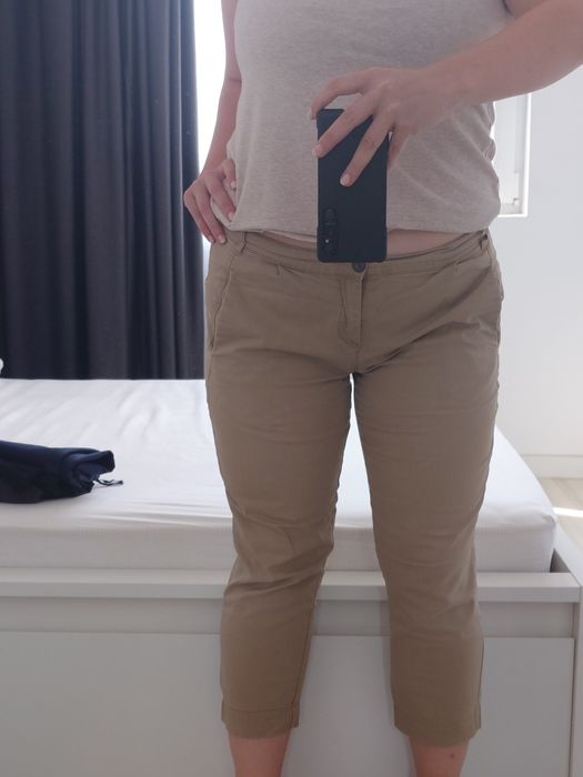 Pantaloni chinos bumbac