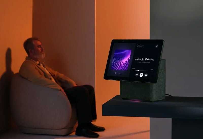 Умная колонка Яндекс Станция Дуо Макс с Алисой (черный) ОРИГИНАЛ