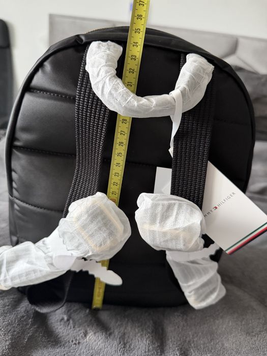 Tommy Hilfiger Poppy ghiozdan/rucsac dama negru nou original