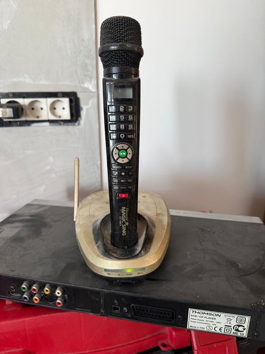 Dvd Thomson DTH270E set micrton karaoke Diamond Magic Sing ET19KV