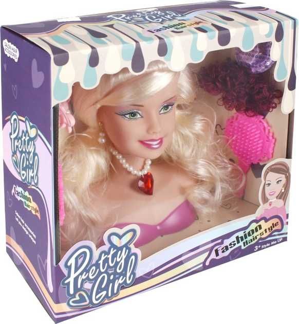 Кукла глава за прически, 2 модела