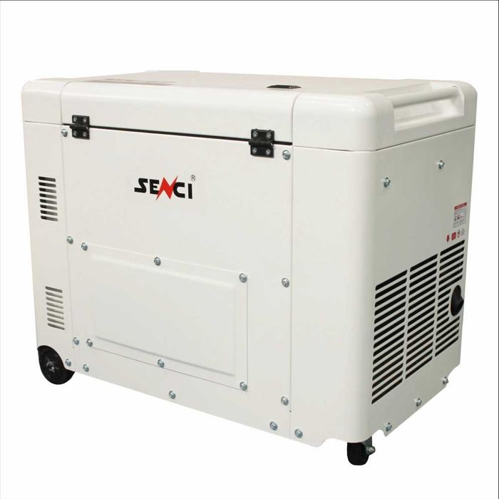 RESIGILAT - Generator insonorizat diesel SENCI SCDG-10000SE TEQ Pmax 9.4kVA 230V/400V pregatire ATS inclusa