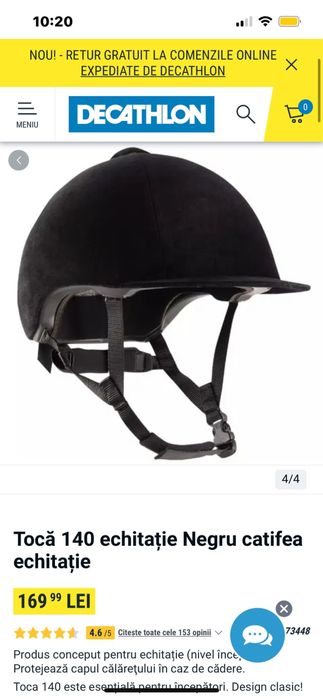 Toca, casca, echitatie, calarie