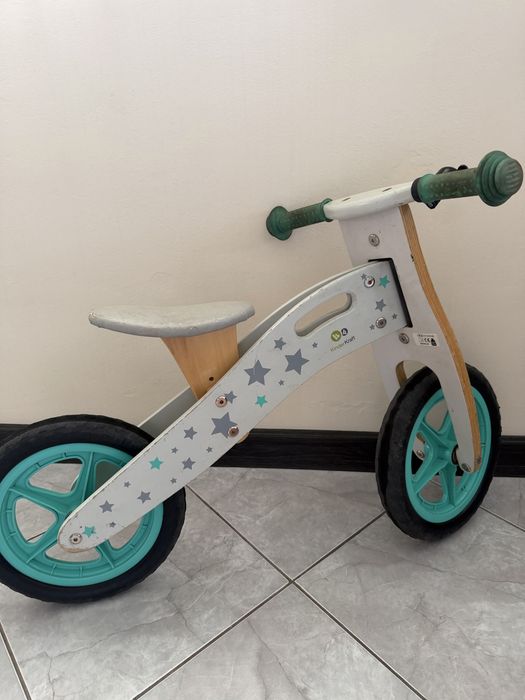Kолело за балансиране KinderKraft Runner Stars дървено