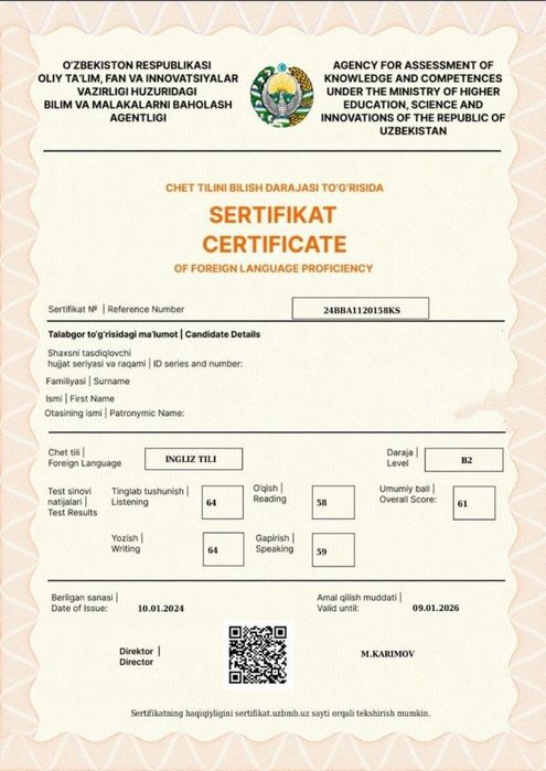 ONLINE INLIZ Tili darslari | Ingliz Tili IELTS 8 va 5 yillik tajriba