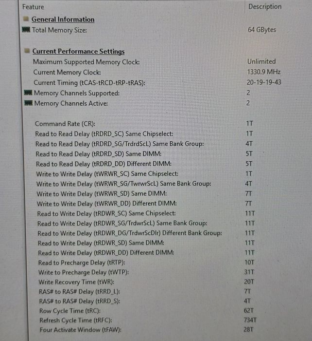 64 GB RAM 2666MHz DDR4 PcSpecialist
