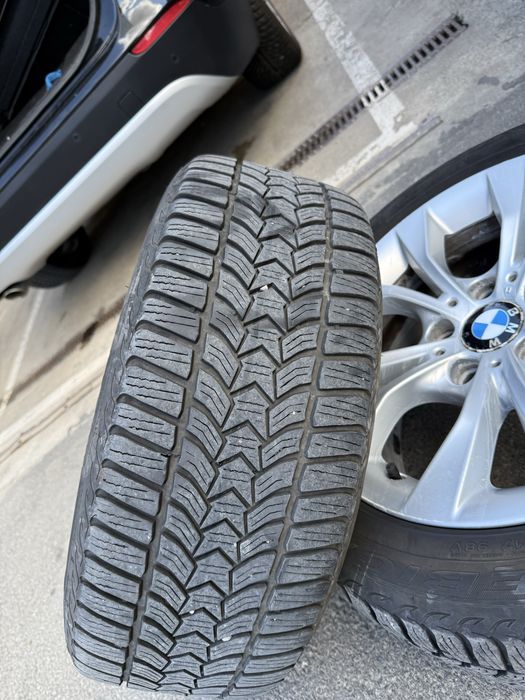 Set 4 Roți Iarnă 17" Originale BMW + Anvelope Debica 225/50 R17