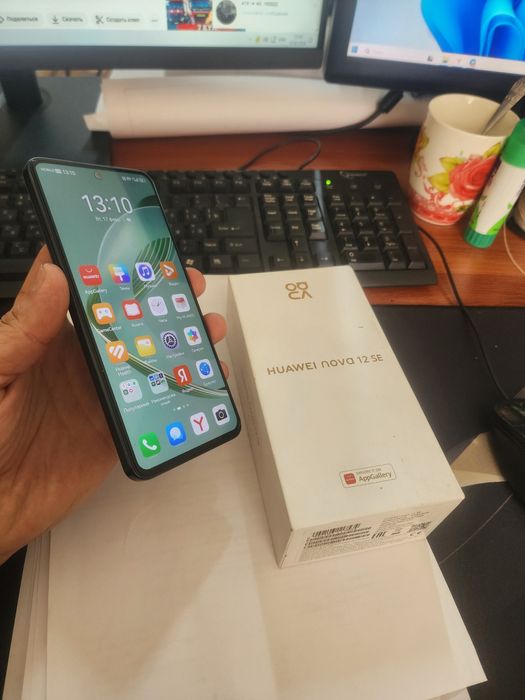 Huawei nova 12SE 12/256gb(2025)ideal ochilmagan usta kurmagan
