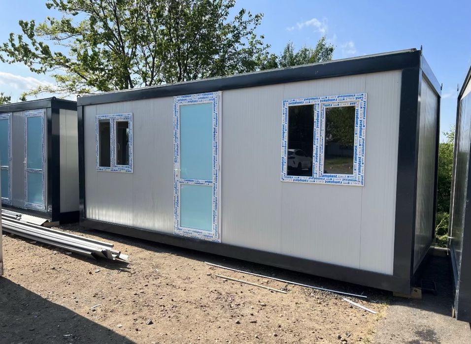 Container de santier vestiar de locuit sanitar modular Container birou de locuit