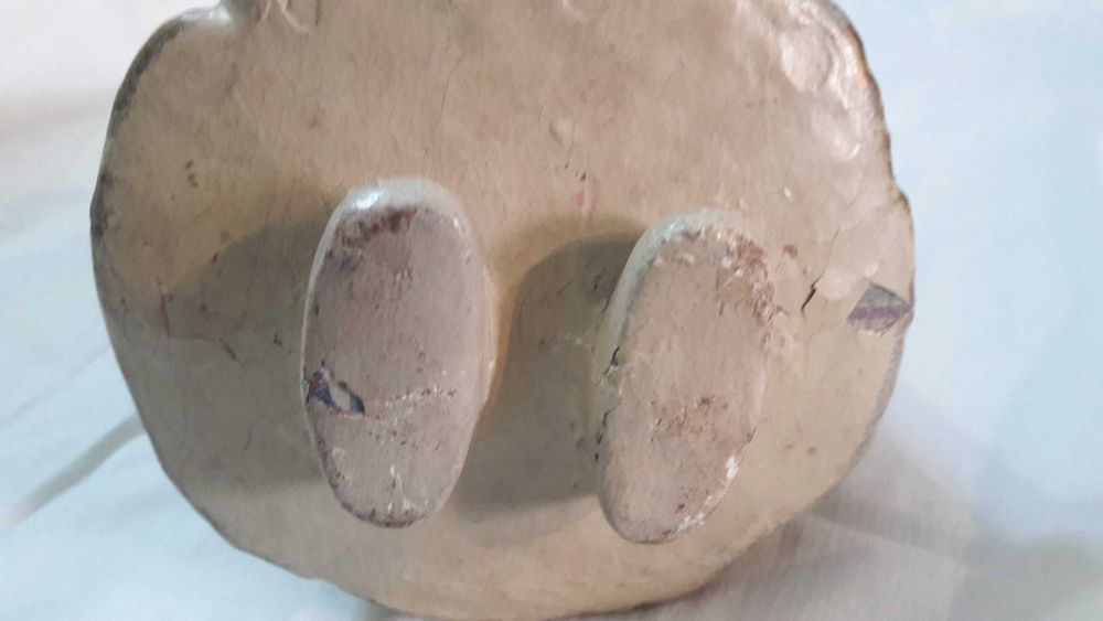 Дед Мороз под Ёлку . Папье-маше . 50 гг