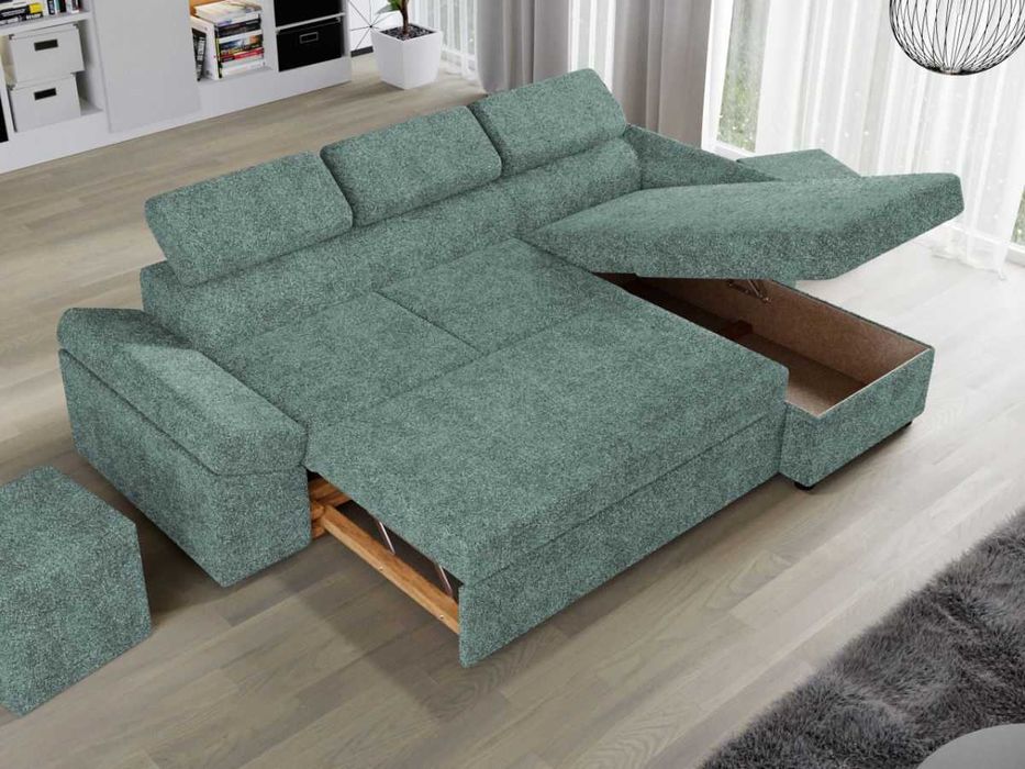 Coltar Extensibil Jamaica Plusat Turcoaz - Transport Gratuit