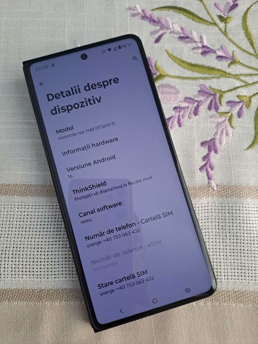 Motorola Razr Fold XT2651-1 – 1TB – 16GB+4GB(RAM)boost !