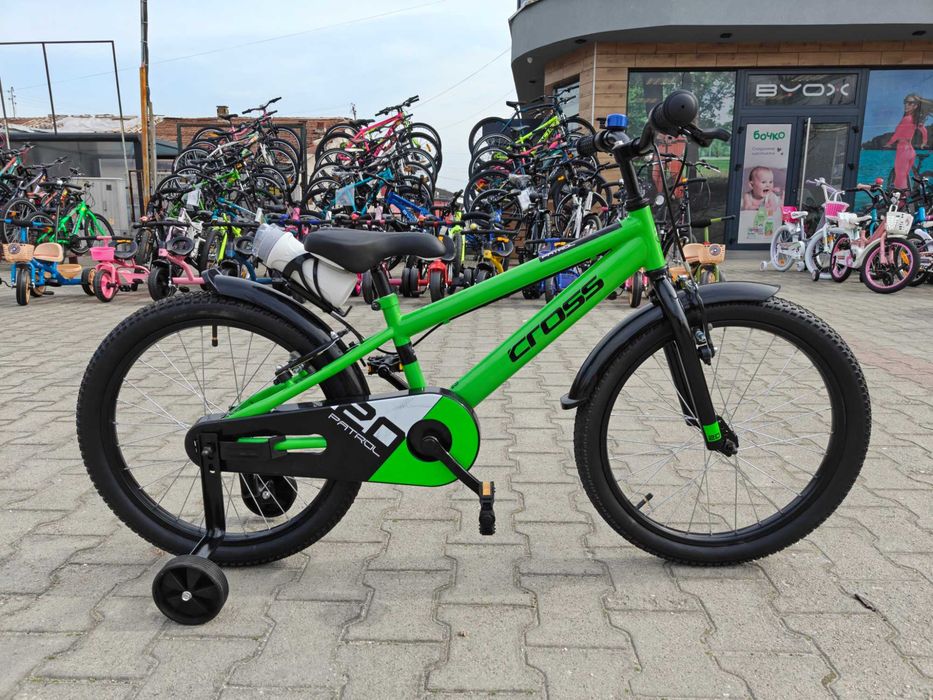 CROSS Велосипед 20" PATROL зелен
