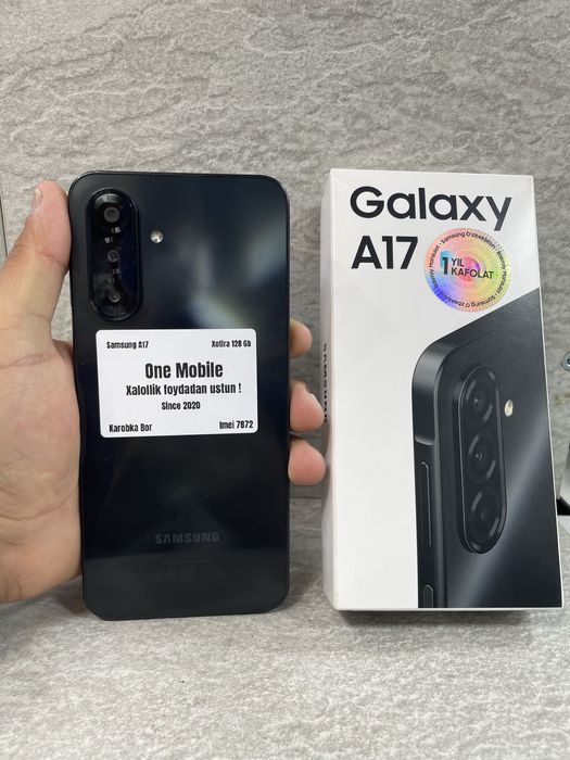 Samsung A17 128 gb yengii