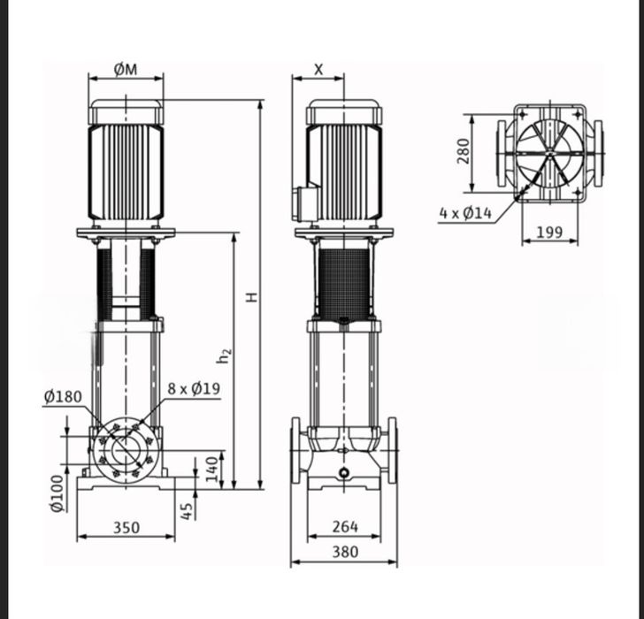 насос Wilo MVI 9502