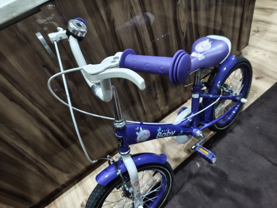 Детско колело  Мони 16 цола  с помощни колела