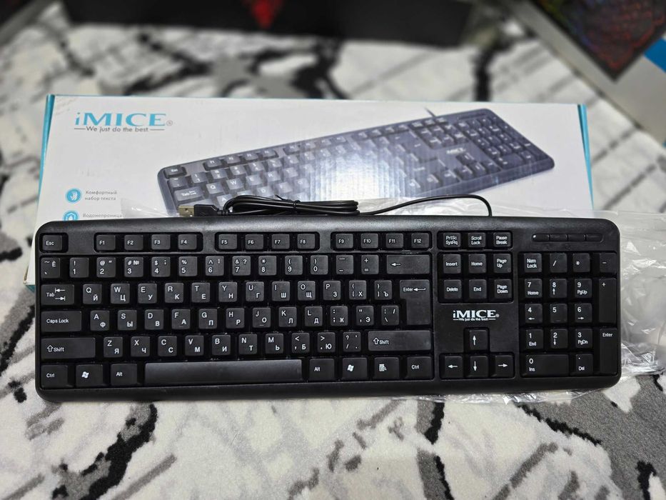 Klaviatura IMICE K-816 | Yangi | 3 dona qoldi | Bir sizni qaritadi