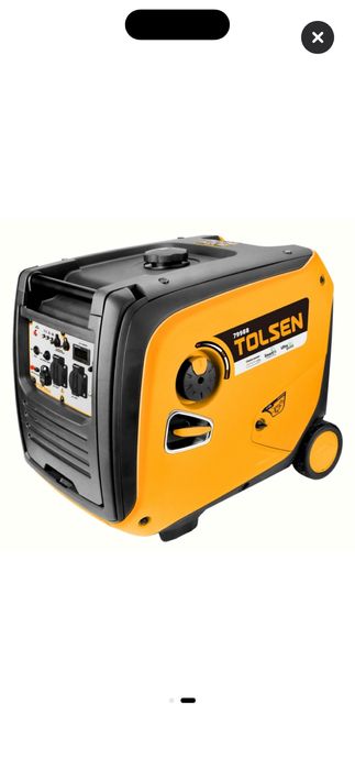 Generator Invertor Tolsen 4000W, 3800w nominal, 223cc 4T, 220v, 12V