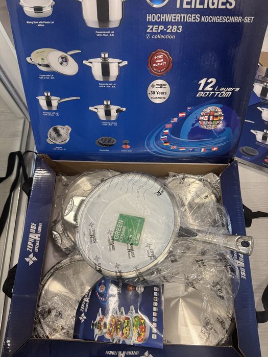 Set oale inox Zephause international Zep - 283 Hereclean • OLX.ro
