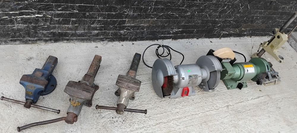 Mașină găurit coloana polizor tocila menghina Heuer Front profesional