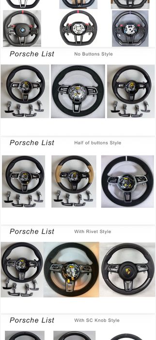 Волани за BMW Steering Wheel BMW Carbon Alcantara Rev Display AMG Mercedes Audi Rs M competiton