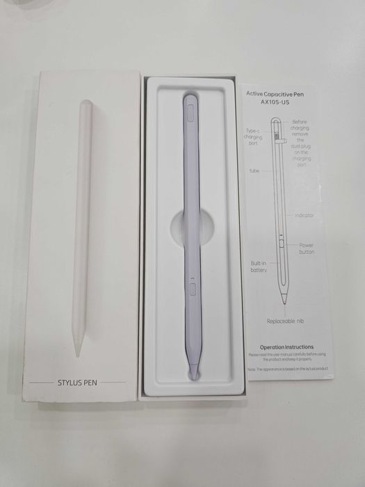 Milikilo AX10S-US Stylus Pen за iPad – светлолилав активен стилус
