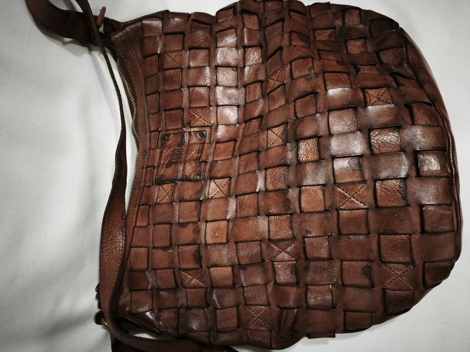 Чанта естествена кожа