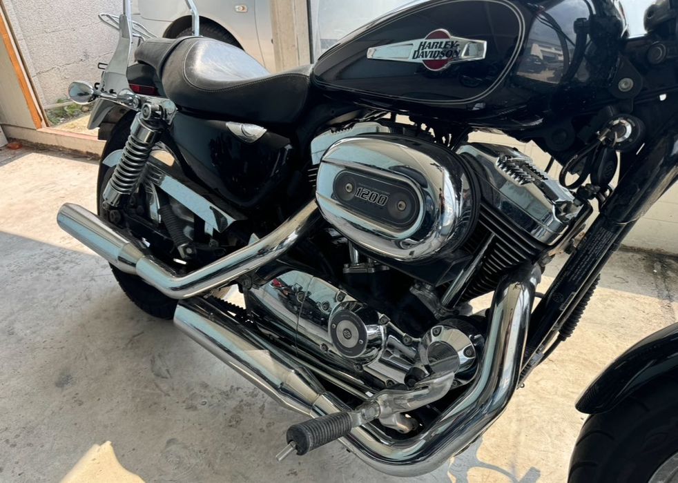 Harley Davidson XL 1200 Sportster Custom 2012 на ЧАСТИ