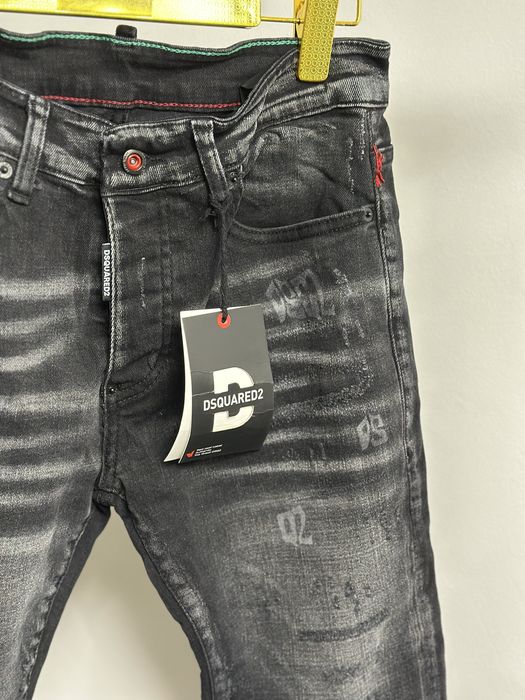 Blugi negrii Dsquared2 new model 2026