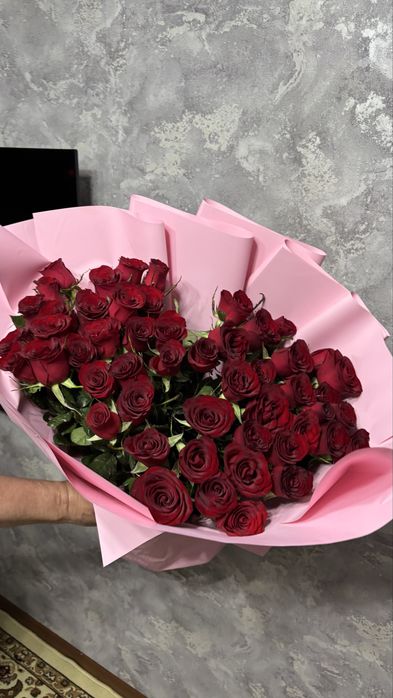 Букет из 51 красных роз