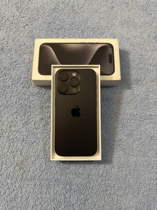 iPhone 15 Pro 256GB Black Titanium