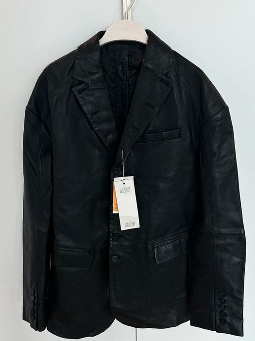 Sacou piele Rokh x HM (M)